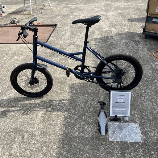★美品★自転車　RITEWAY GLACIER 400 外装8段 ミニベロ★