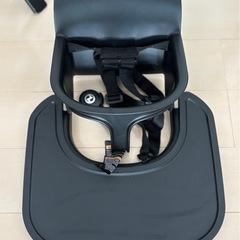 大幅値下げ！ストッケ クリック　ハイチェア　現在は買えないオールブラック　美品の画像
