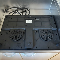 2口IHコンロ 山善 YEK-1456G-2（2018年製）動作良好！の画像