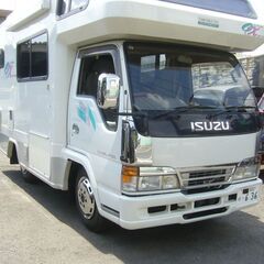 美車.１０年.エルフ.４WD.オートマ.ディゼル.キャンピングカ...