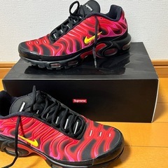 supreme × NIKEエアマックスプラス "ハイパーグレー...