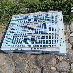 樹脂パレット２枚の画像