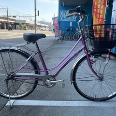 【大人用】整備済中古自転車 ブリヂストン 26型ロココ ピンク色...