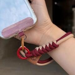 【新品】落下防止スマホストラップ★ブラック★の画像