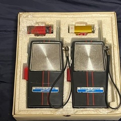 レアなトランシーバーを3セットの画像