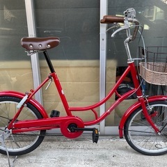 20インチ　 オシャレな小径自転車

