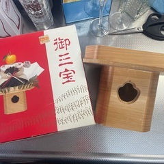 鏡餅かざり
