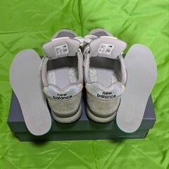 【値下げしました】【中古品】ニューバランスCM996BG グレー 23cmの画像