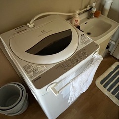 TOSHIBA製 洗濯機(5kg) お譲りします！※引取限定