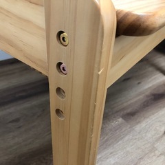 大和屋 ノスタ ラージデスクリトルチェア(イエロー)の画像