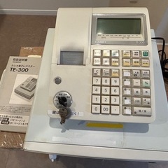 カシオ　レジ　TE-300
