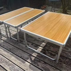 【中古】アウトドアテーブルセット
