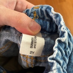 男の子　デニム　パンツの画像