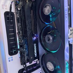 自作ゲーミングPC 本体のみの画像