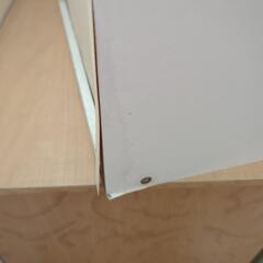 好きな本や雑誌をディスプレイ▷フラップ扉付本棚の画像