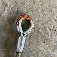 ワイヤーロープ　スリング 玉掛け 吊り具 アイ加工　4本セット　12mm（約3.6m×3本／約2.1m×1本）」の画像
