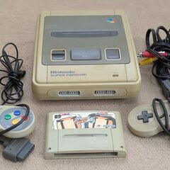 【ジャンク】スーパーファミコン 本体(SHVC-001) + ソフト
