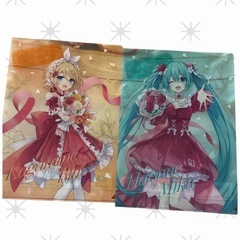 8/30で処分！初音ミク 全6種　ファミマ限定 クリアファイルの画像