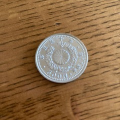 天皇陛下在位10年500円硬貨の画像