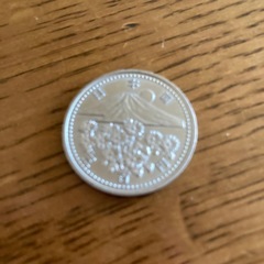 天皇陛下在位10年500円硬貨の画像