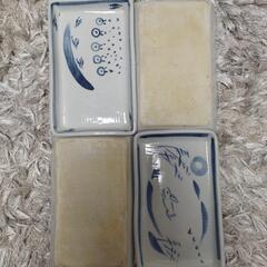平皿4枚  烙印有り