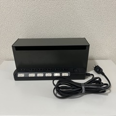 無印のケーブルボックス 電源タップ