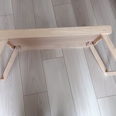 小さな木製テーブル（取りに来ていただける方）の画像