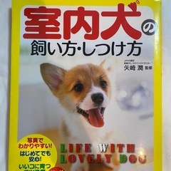 6月1日まで　中古本　室内犬の飼い方・しつけ方