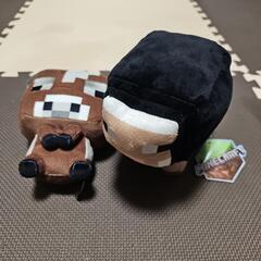 再値下げ！マイクラ大小ぬいぐるみの画像
