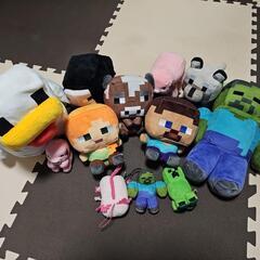 値下げしました！マイクラ大小ぬいぐるみ