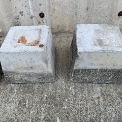 コンクリート束石 台形型　6個セットの画像