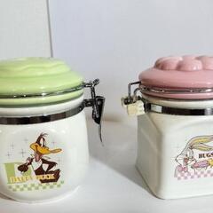 ダフィーダック&バックスバニー陶器のポット