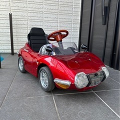 電動自動車(子供用)トヨタ2000GT日本製の画像