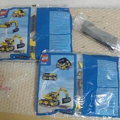 凸LEGO凸【中袋新品未開封】廃番 レゴ7248 『ショベルカー』 箱無し ★レアの画像