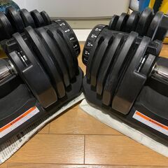 可変式ダンベル　40kg×2個