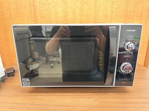 塩尻市引き取り限定】TOSHIBA 東芝 電子レンジ ER-SM17 2021年製