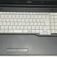 ６千円 A５７６／PX　 i３ ６世代 15.6型 メモリ８GB+SSD１２８GB　発送可の画像