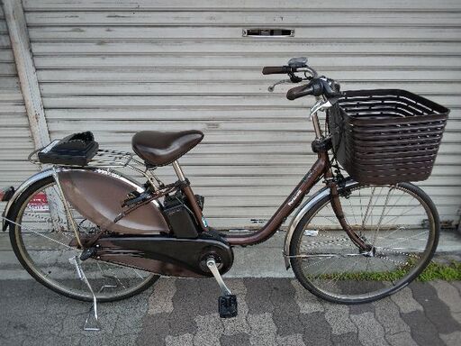 【引き取り限定 】パナソニック電動アシスト自転車20インチ 16Ahブラウン 引き取り限定】パナソニック電動アシスト自転車20インチ ブラウン