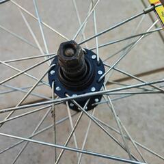 自転車タイヤの画像