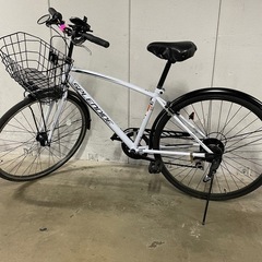【2025年4月購入】クロスバイク自転車　27インチ