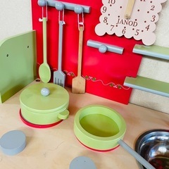おままごと　キッチン　オシャレ　木製の画像