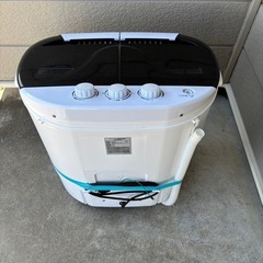 小型洗濯機 2層式 ペット用品等の洗濯にの画像