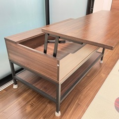 昇降式テーブルの画像