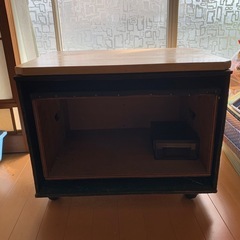 キャスター付き収納ボックス2個セット