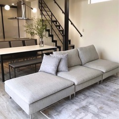 【美品】IKEA ソーデルハムン　オットマン