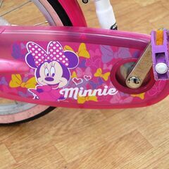 商談中】 自転車 18インチ アイデス ミニーマウス ポッピンリボン