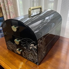 昭和レトロな小物入れ/裁縫箱