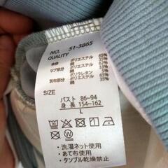 中古品　重ね着風トップス　サイズＬの画像