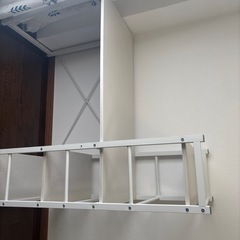 棚付き勉強机