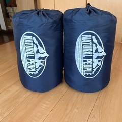 【お話中】寝袋 ２個セット　美品の画像